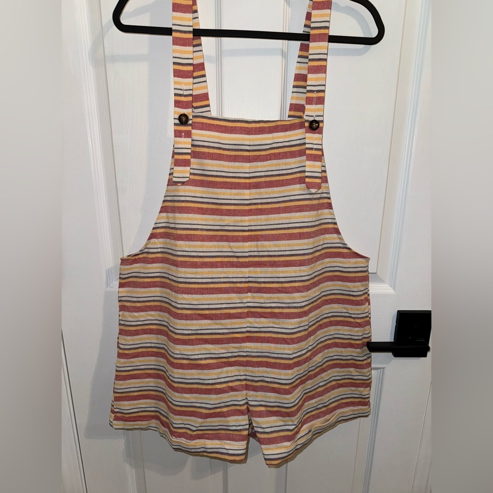 SHEIN Striped Romper XL